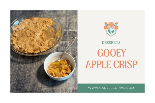 Gooey Homemade Apple Crisp