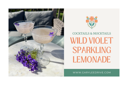 Wild Violet Sparkling Lemonade